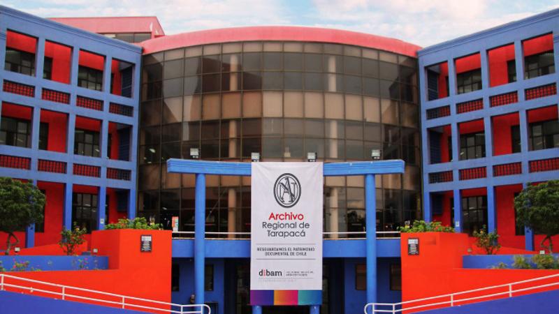 Fachada ARchivo Regional de Tarapacá