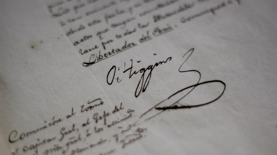 Firma de O'Higgins