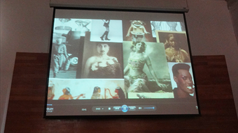 Exhibición en el Archivo Nacional de Chile.