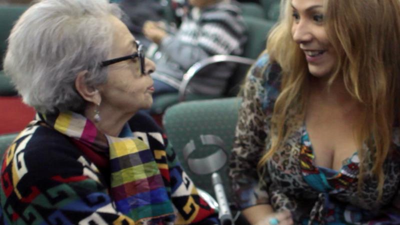 Virginia Vidal y Claudia Rodríguez, colaboradoras del Archivo Mujeres y Géneros.