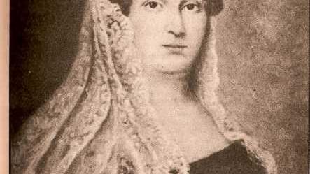 Javierra Carrera Fotografía, retaro Javiera Carrera (1 de marzo de 1781 - 20 de agosto de 1862)