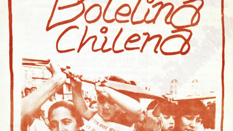 Boletina Chilena, MEMCH'83. 1986. Fondo Isis Internacional. Archivo Mujeres y Géneros.