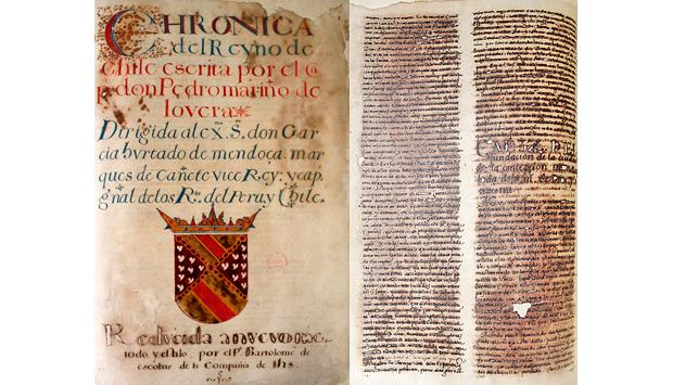 Crónica del Reino de Chile de Pedro Mariño de Lovera.