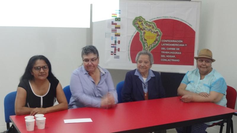 Carmen Cruz, Emma De Ramón, Aída Moreno y Ruth Olate.