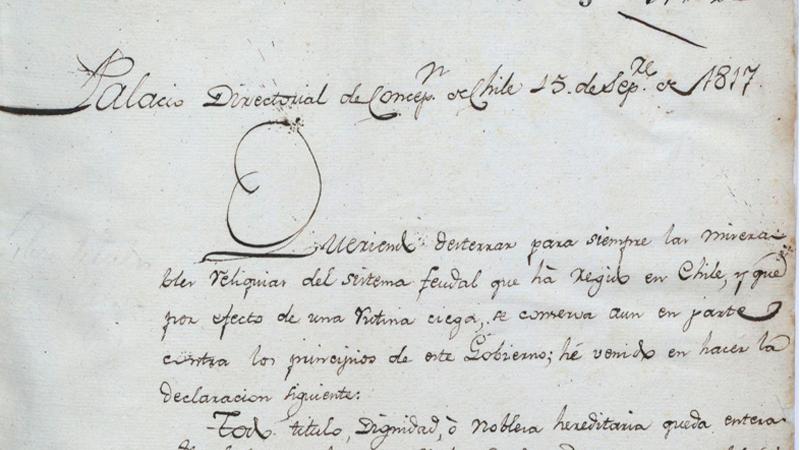Declaración del Gobierno de Chile