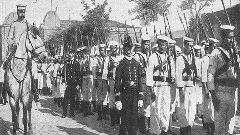 Parada Militar año 1900