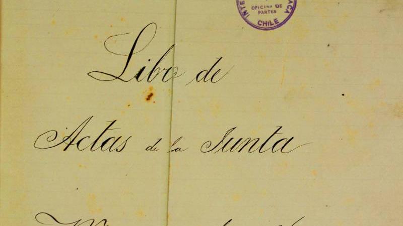 Documentos de la Municipalidad de Iquique, desde 1879.