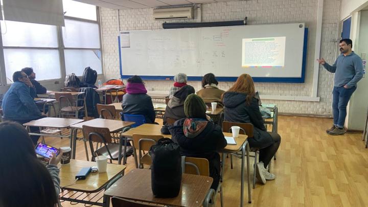 Sala de clases.