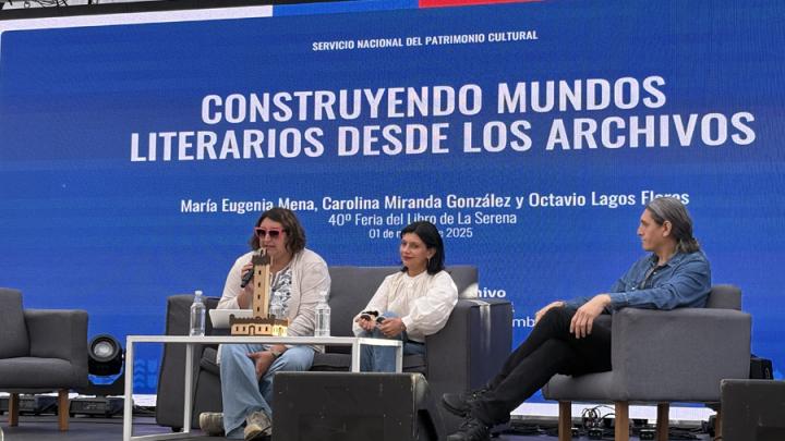 Personas en una charla.