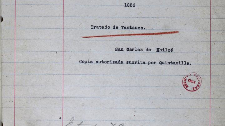 Portada Tratado de Tantauco