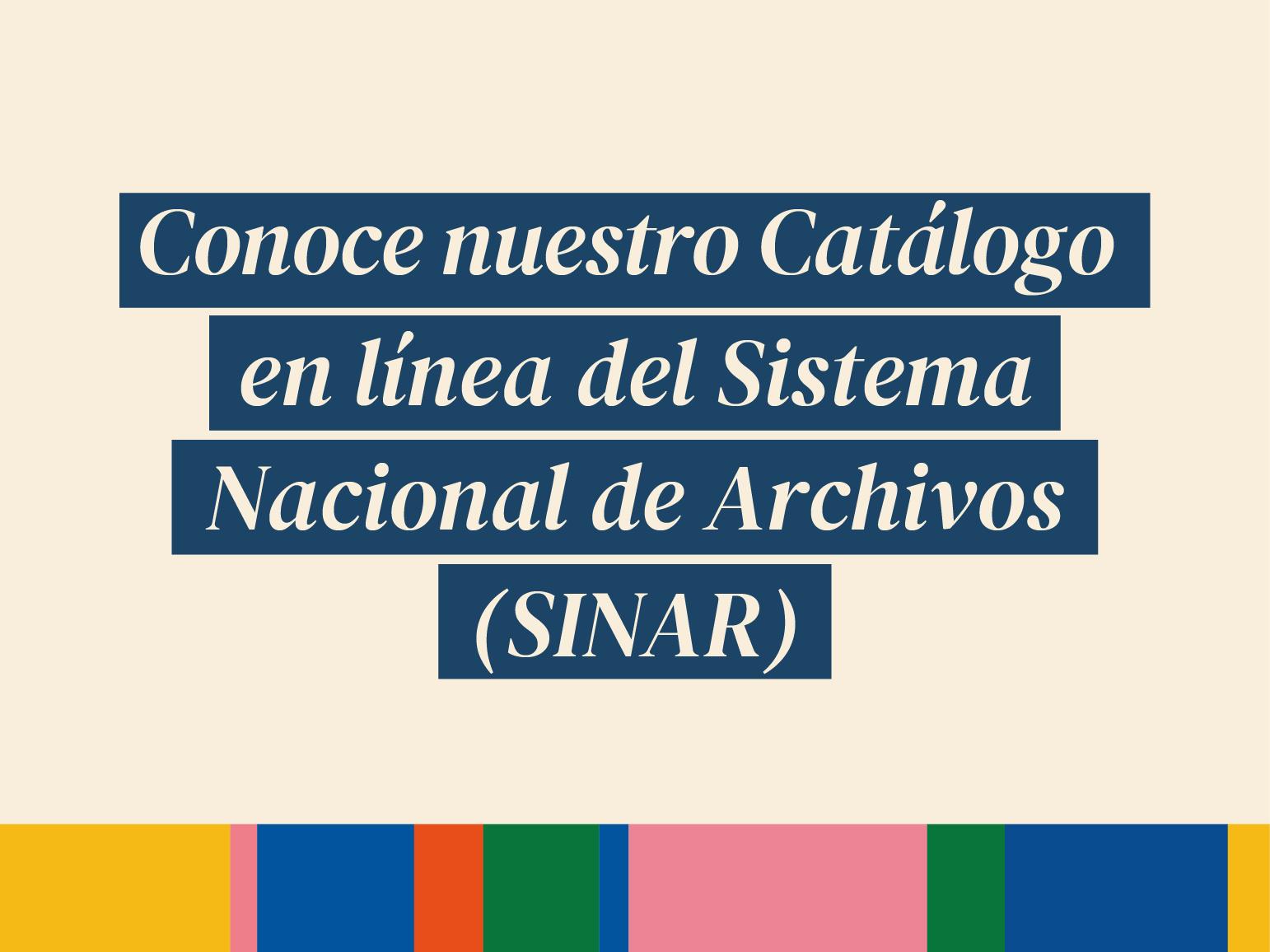 Catálogo en línea SINAR