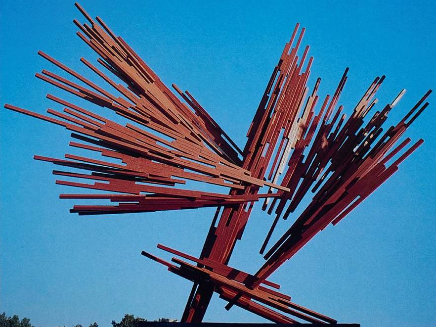 Escultura de Sergio Castillo.