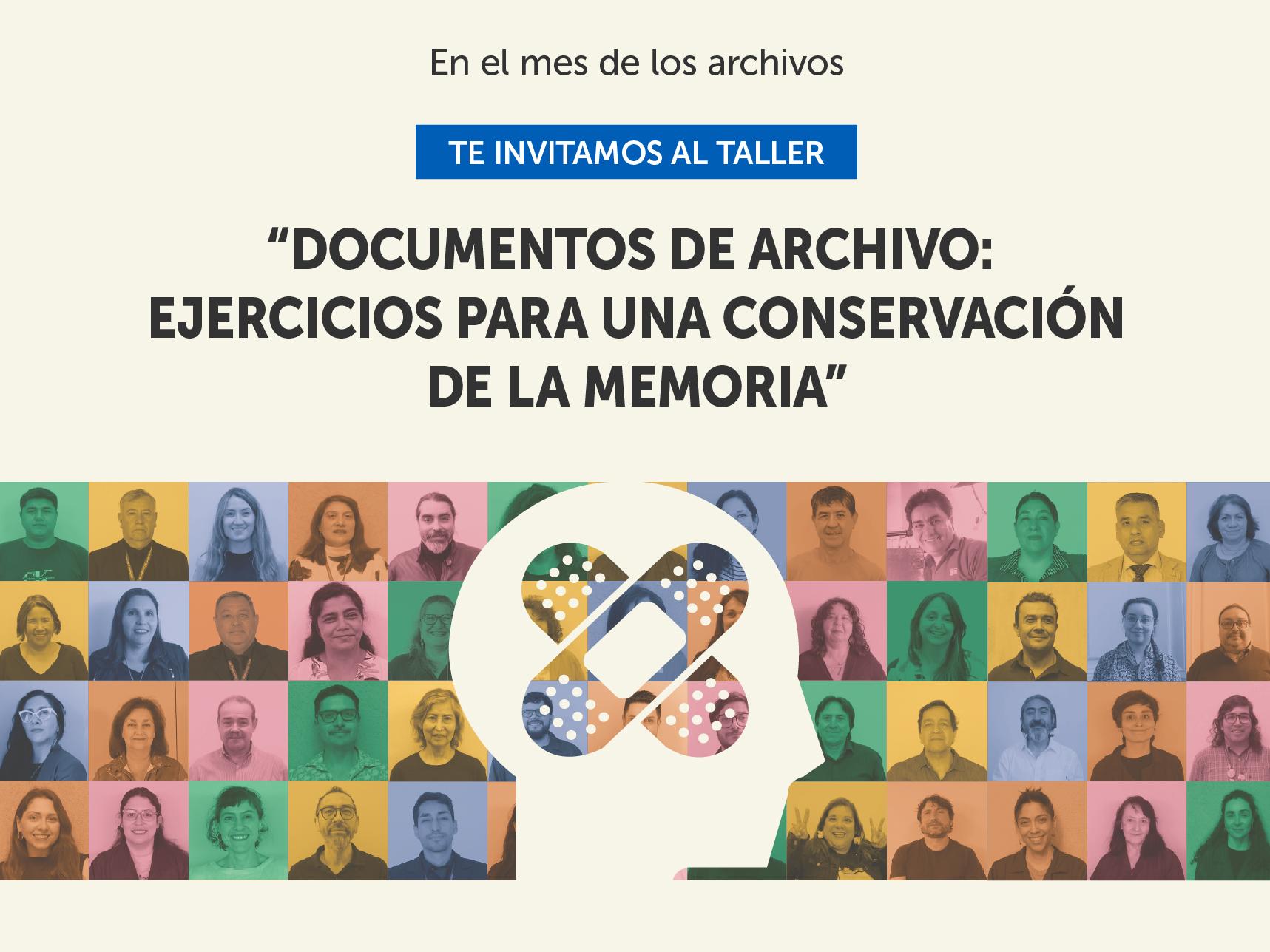 Taller de conservación Archivos
