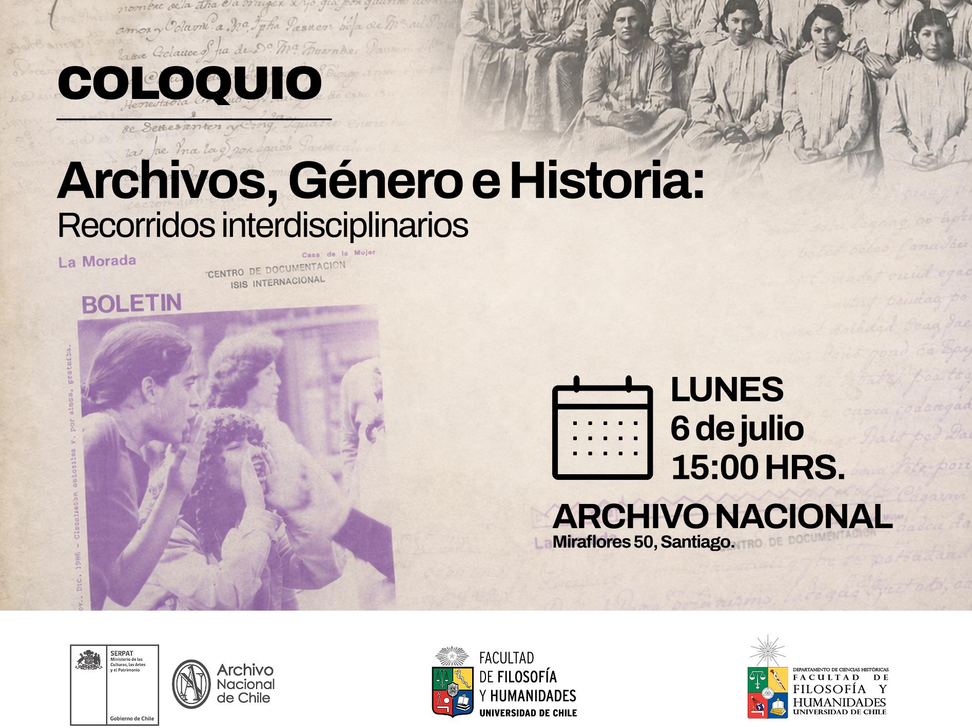 Archivos, Género e Historia