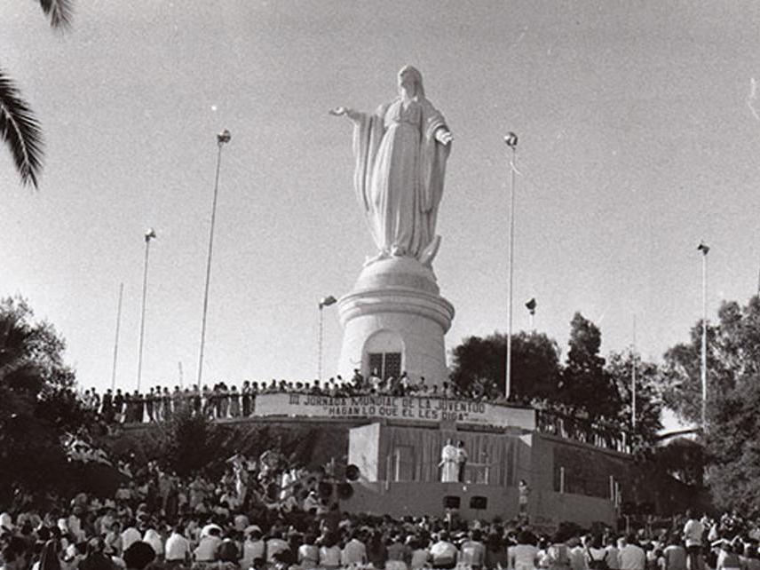 Virgen del cerro San Cristóbal