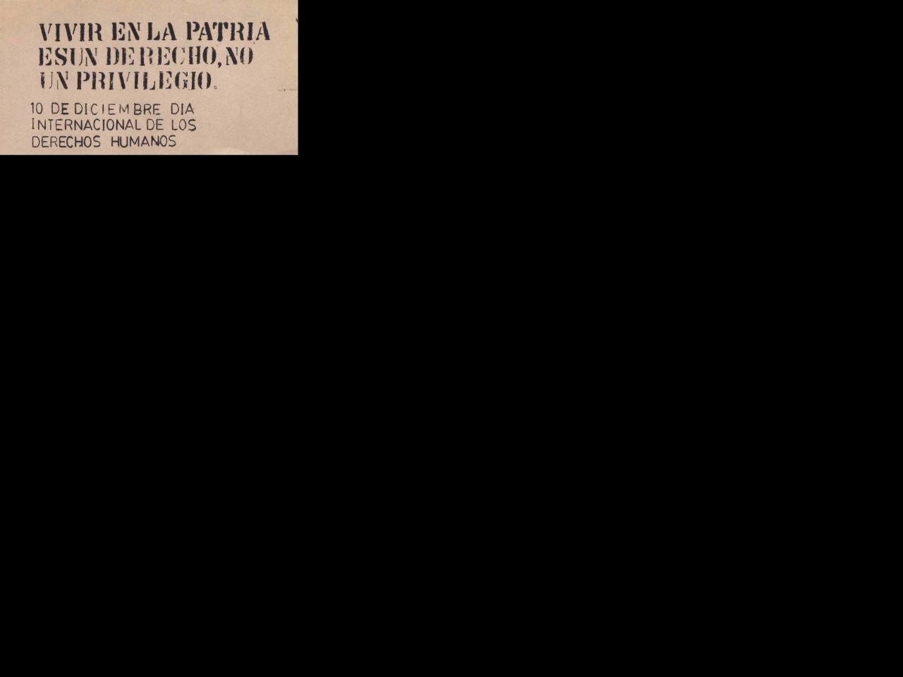Panfleto.