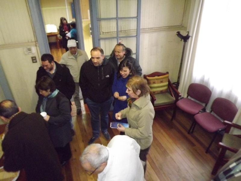 Reunión de autoridades regionales.