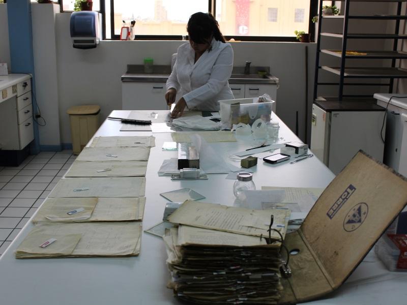 Laboratorio de restauración.