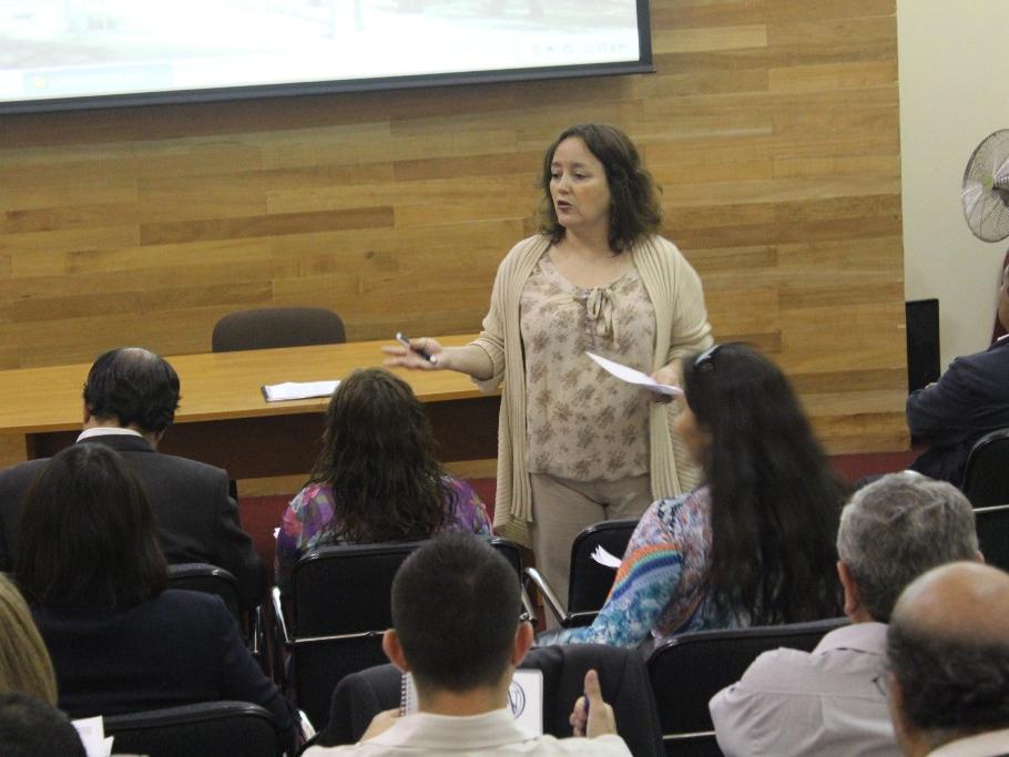 Eliana González, Coordinadora de la Unidad de Gestión de Proyectos Tecnológicos.