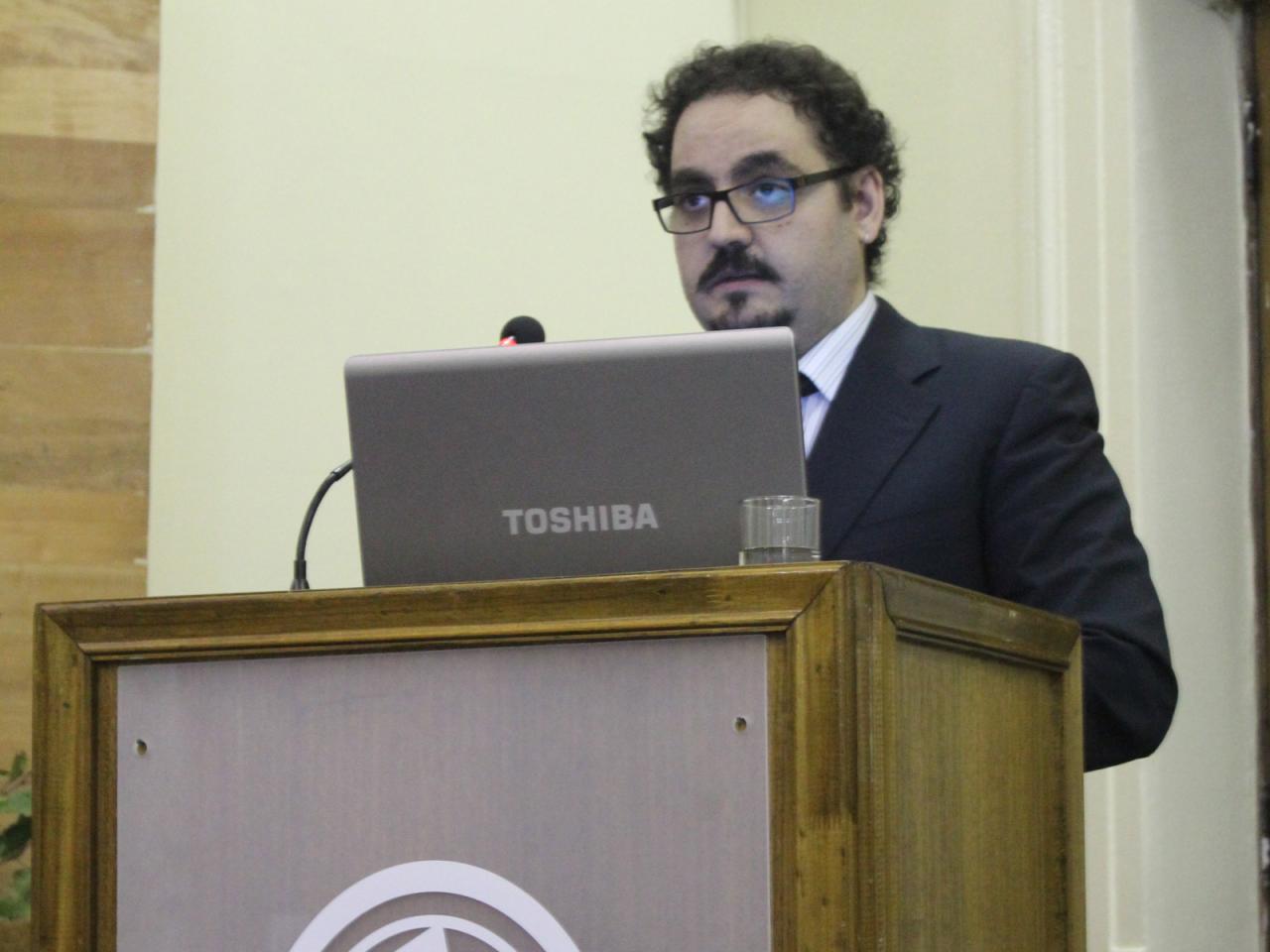 Javier Requejo, de la Subdirección de Archivos Estatales de España