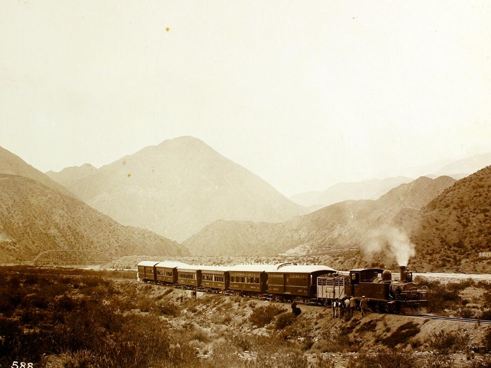 Ferrocarril Trasandino en funcionamiento