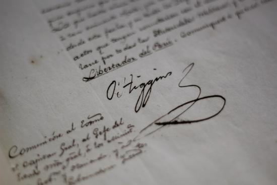 Firma de O'Higgins