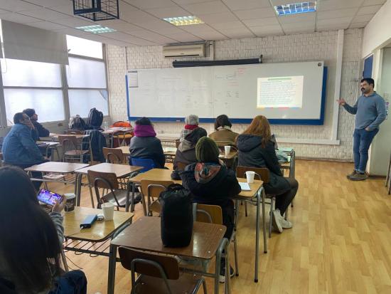 Sala de clases.