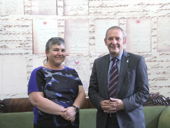 Emma De Ramon y Emilio Perina.