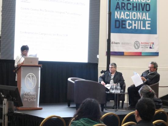 Conferencia de Ruth Borja.