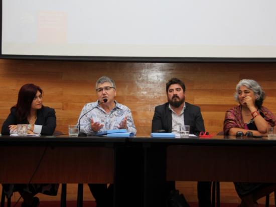 Ana Paz Cádenas, Emma De Ramón, Critián Báez y Francia Jammet.
