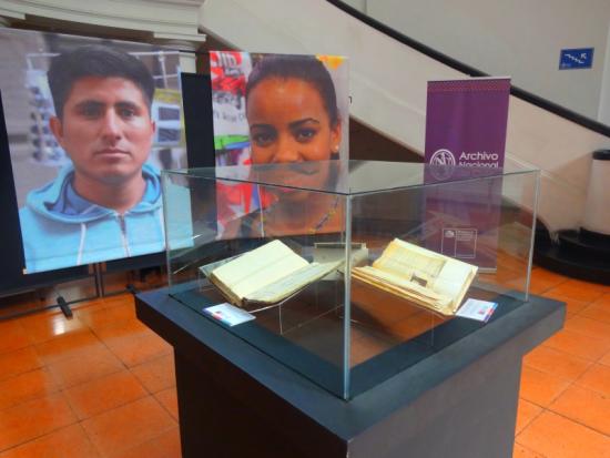 Muestra en el Salón Los Conservadores.