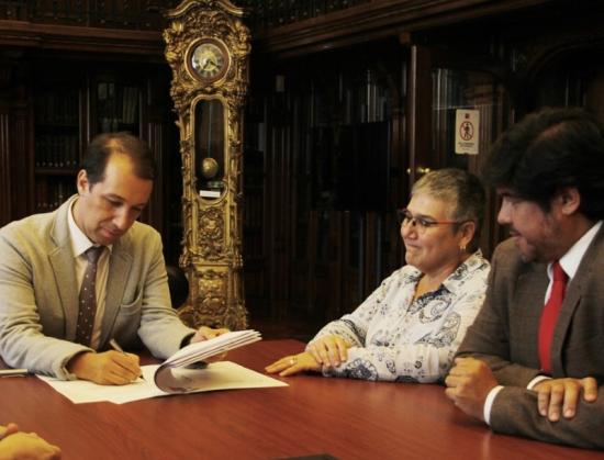 Carlos Maillet, Emma De Ramón y Hernán Cabrera.