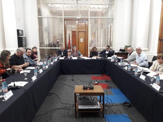 Asamblea de la ALA, en el Archivo Nacional de Chile, abril de 2019.