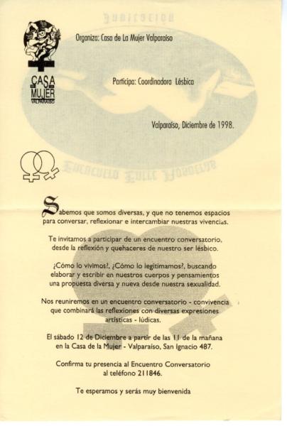 Texto de invitación.