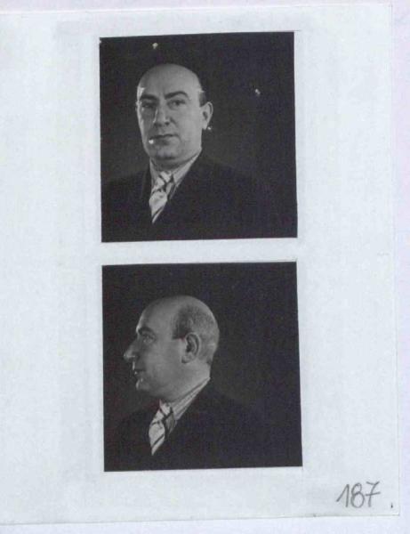 Retrato fotográfico de un hombre.