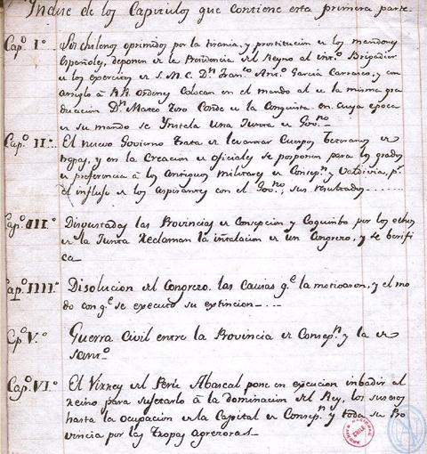 MEMORIAS DE LA REVOLUCIÓN DE CHILE (SIGLO XIX)