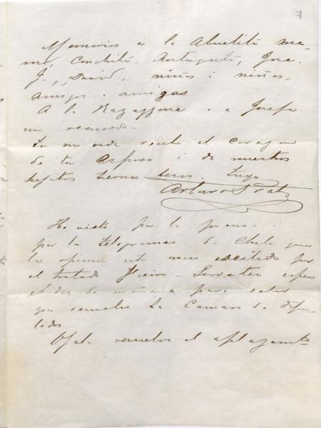 Carta de Arturo Prat Chacón 2