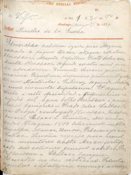 Telegrama, 1879