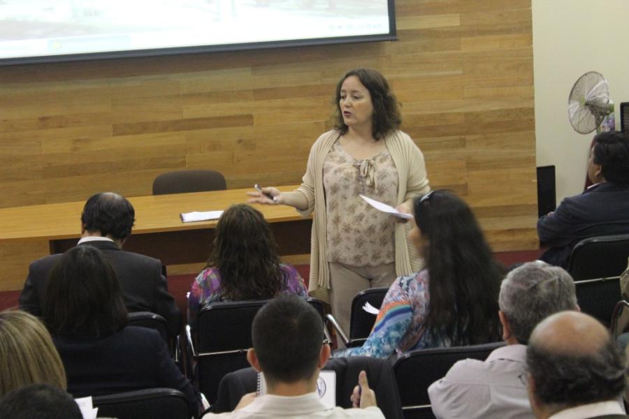Eliana González, Coordinadora de la Unidad de Gestión de Proyectos Tecnológicos. Eliana González, Coordinadora de la Unidad de Gestión de Proyectos Tecnológicos.