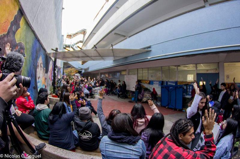 Asamblea Trabajo Social UTEM, Santiago, 2018. Donación Josefa González- Trabajo Social UTEM.