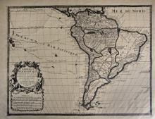 Mapa América del Sur.