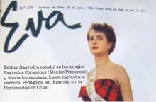 Miss Chile en la portada de la revista Eva.